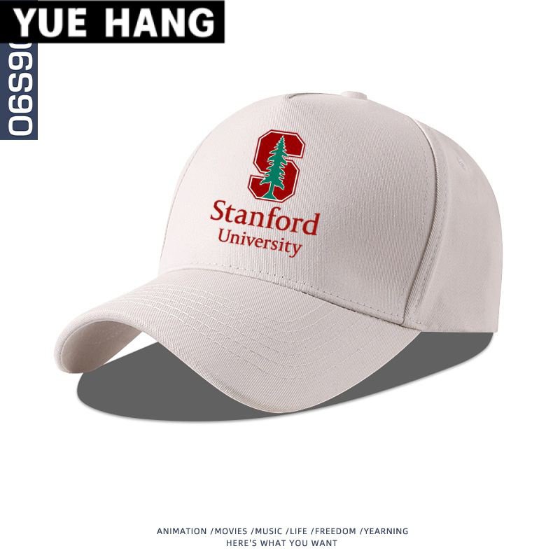 新品美國名校斯坦福大學Stanford棒球帽子男女學生畢業紀念文化鴨舌帽 HE91
