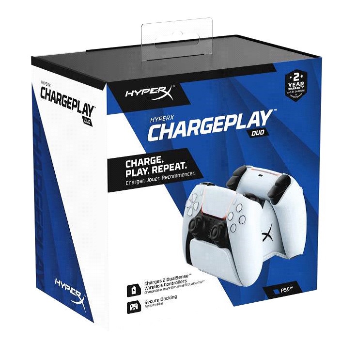 HyperX PS5 手把充電座 ChargePlay Duo (不含 DualSense 無線控制器)