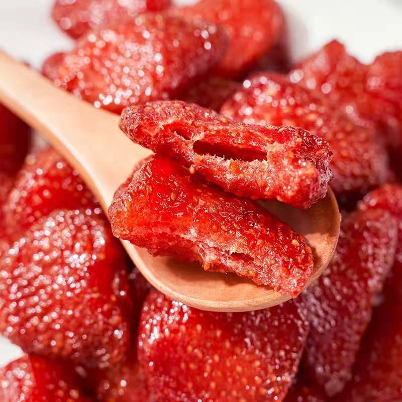 #韓國南大門老爺爺草莓脆 酸甜可口 水果乾 無花果乾 草莓幹休閒零食點心