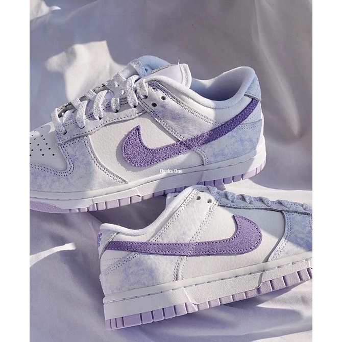 NIKE Dunk Low OG"Purple Pulse"香芋“白扎染淡藍紫”滑板鞋DM9467-500