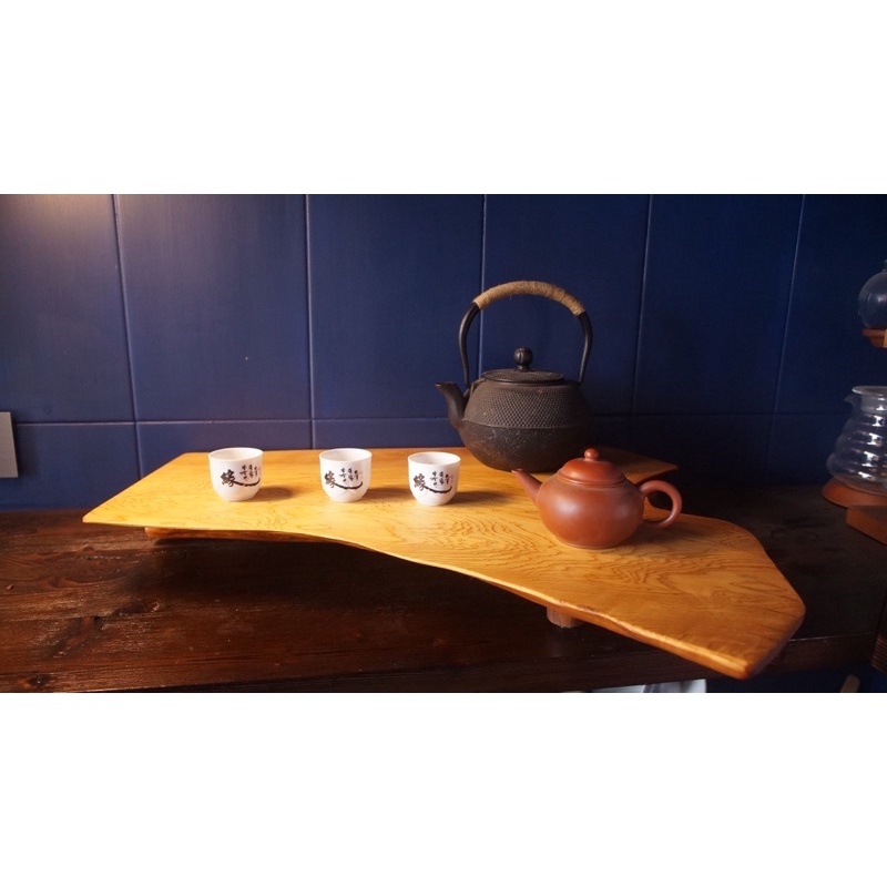 台灣檜木乾式茶盤 咖啡沖泡台