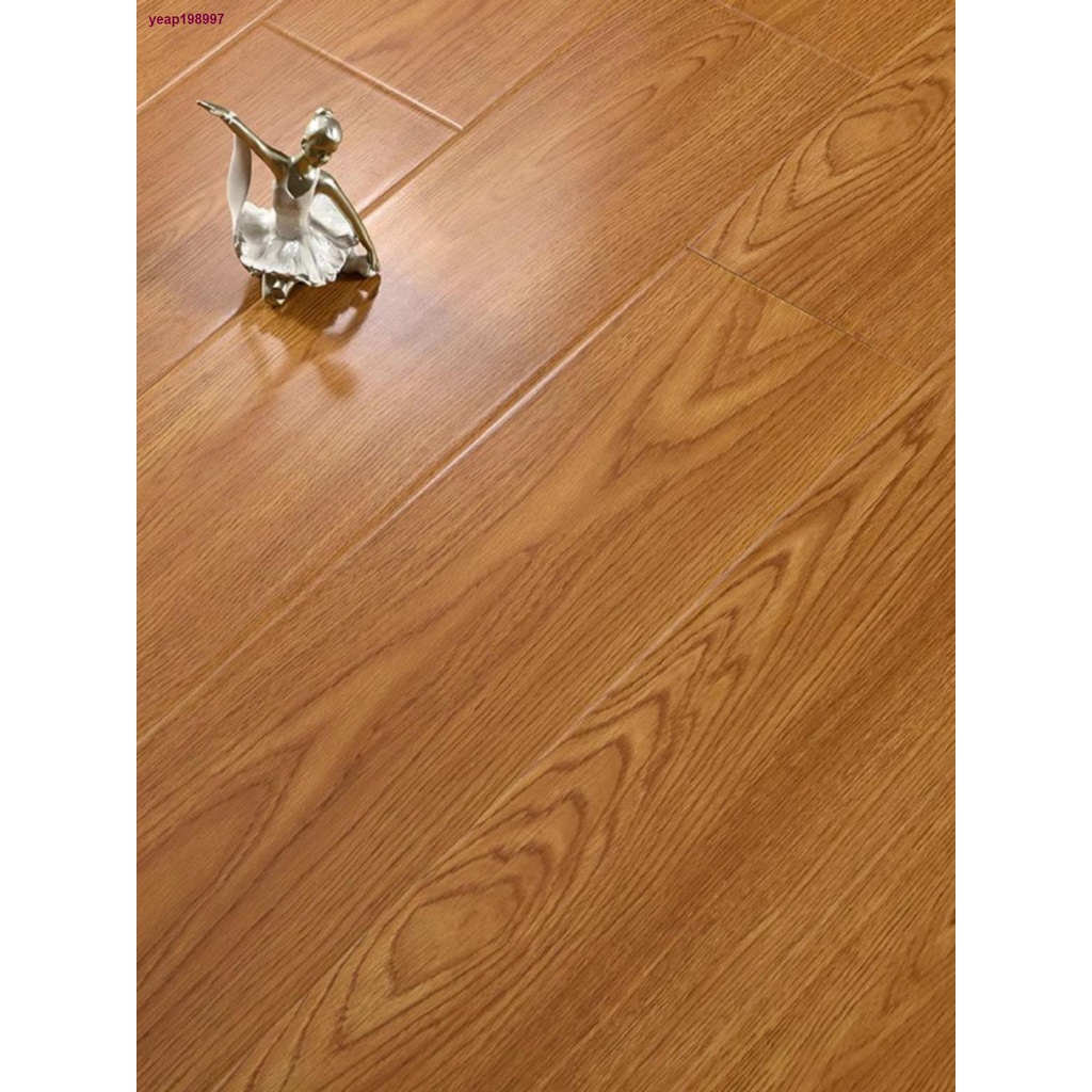 暮杼家居 地板 木地板 強化復合木地板12mm北歐安裝家用耐磨防水環保橡木仿實木廠家直銷