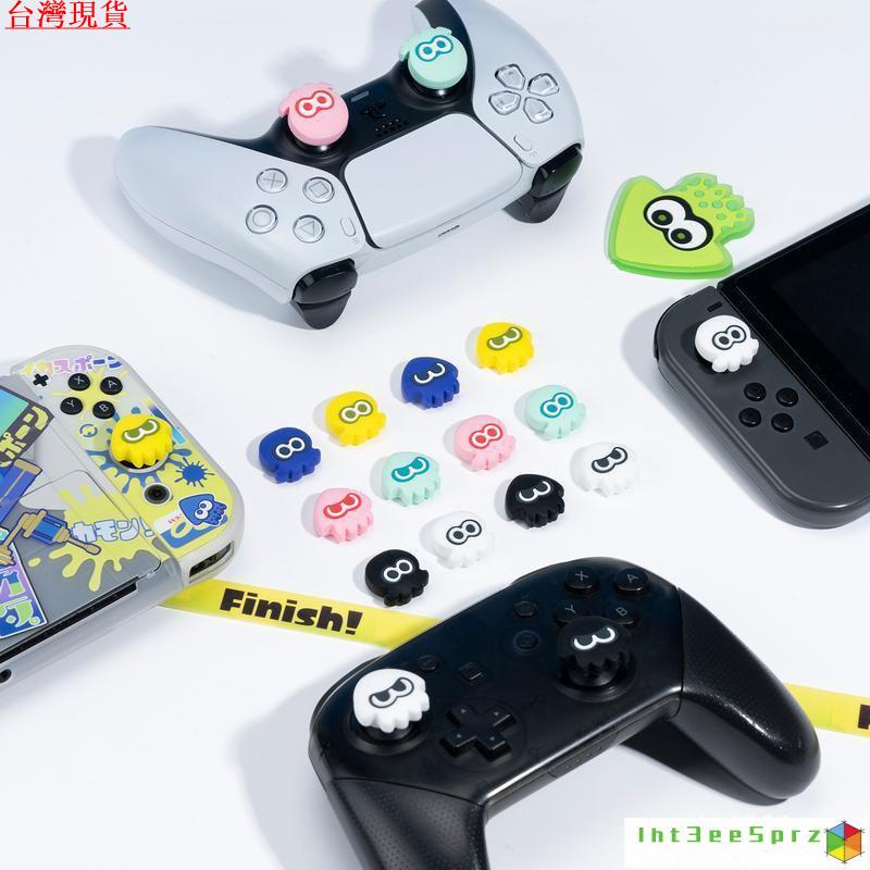 『限時下殺』斯普拉遁 3 漆彈大作戰 貼紙 弔飾 任天堂switch搖桿帽 ps4/ps5/nspro硅膠搖桿套適配ol