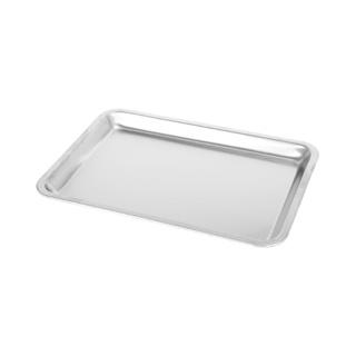 不鏽鋼盤不銹鋼盤304不銹鋼食品級平底方盤方形燒烤肉盤蒸飯盤菜盤茶餐盤平盤託盤 CY83