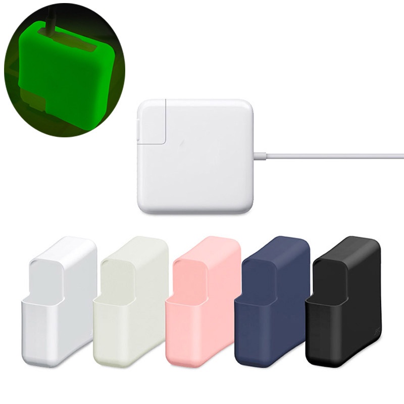 MacBook Laptop Charger Case Adapter Silicone Power Protectiv