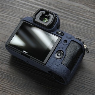 ☄適用尼康Z7II 二代相機套Z7 2矽膠套荔枝紋nikon Z6 ii保護套Z6一代機身套Z7 Z50