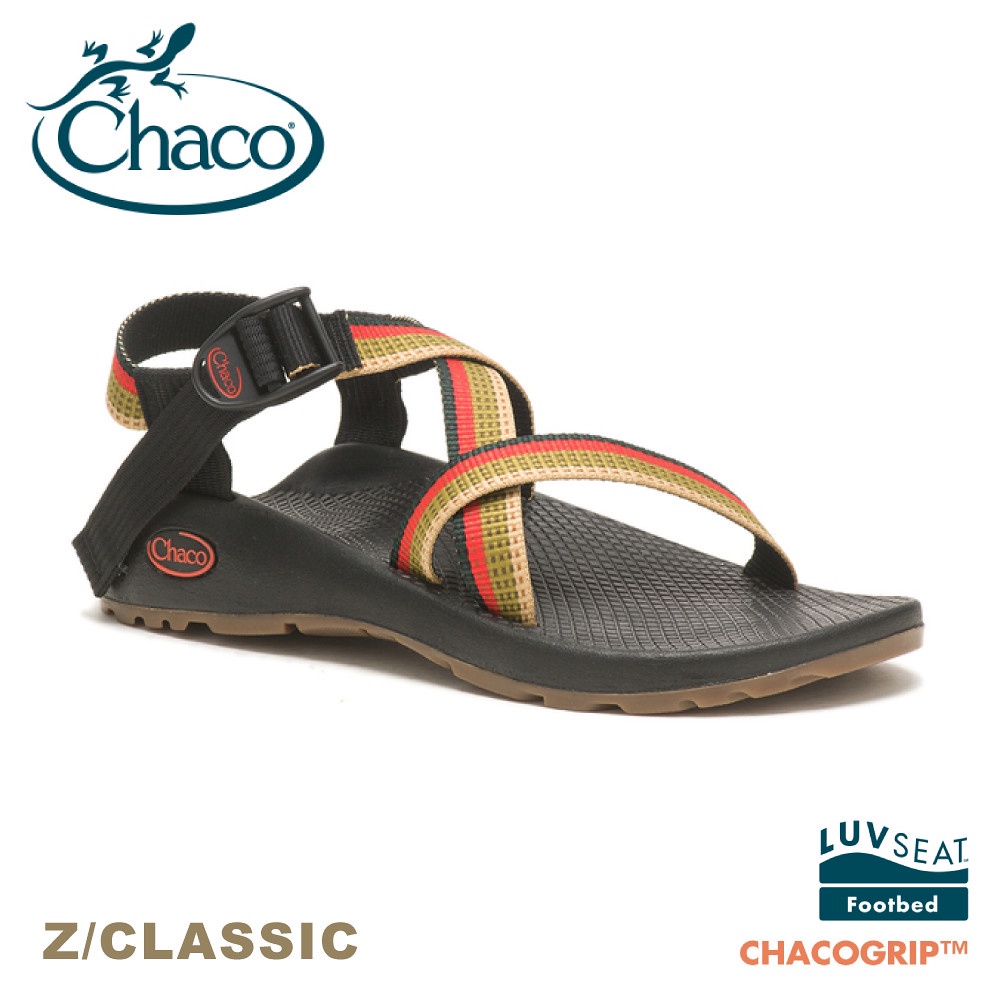 【CHACO 美國 女 Z/CLOUD涼鞋-標準款《熱帶苔癬》】CH-ZCW01HI11/運動涼鞋/登山涼鞋