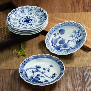 限時免運 日本製 陶瓷餐具 餐具套裝 飯碗 湯碗 盤子 日本製盤陶瓷餐盤青花日式盤子餐具平盤淺盤家用菜盤