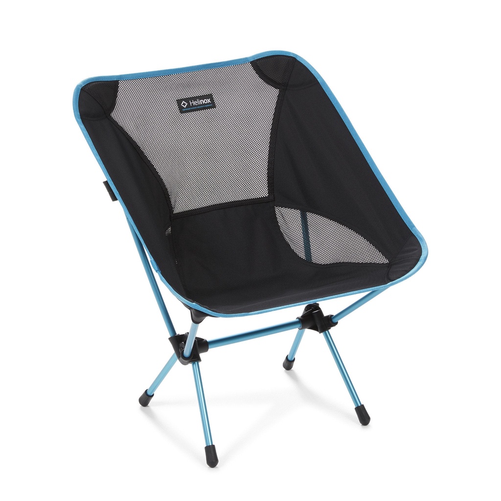 Helinox Chair One 露營戶外輕量座椅(黑色/ 藍色)