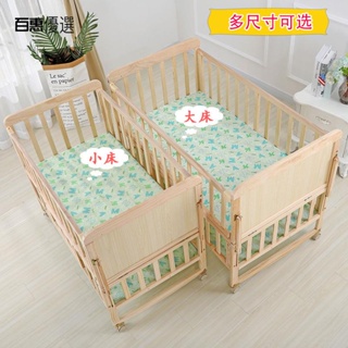 🔴百惠優選之家🔴實木環保無漆嬰兒床新生兒BB搖籃床可拼接可變書桌嬰兒床0-3歲