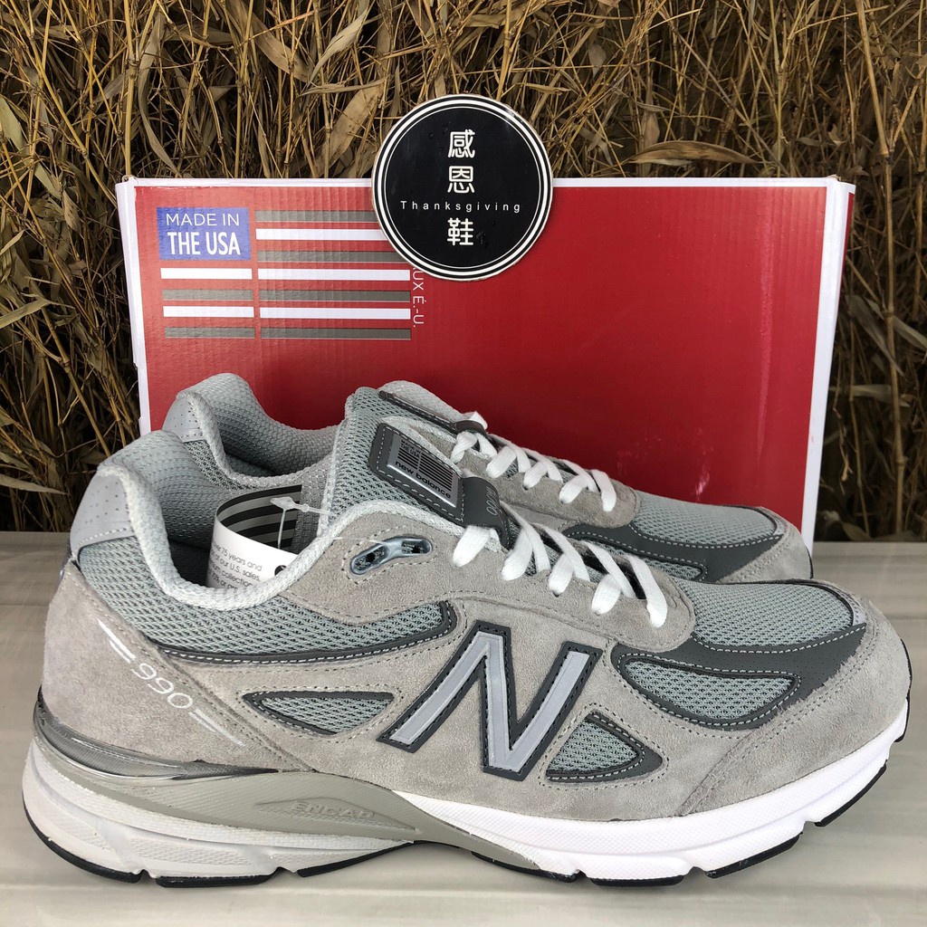 NEW BALANCE 990 元祖灰 美製 麂皮 3M 反光 復古 慢跑鞋 余文樂 M990GL4 男女鞋