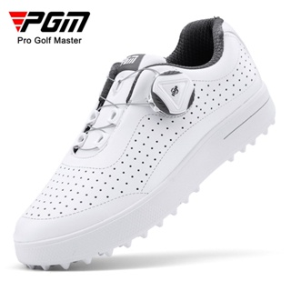 PGM新款兒童高爾夫球鞋青少年男童女童鞋子透氣孔設計 SMRI