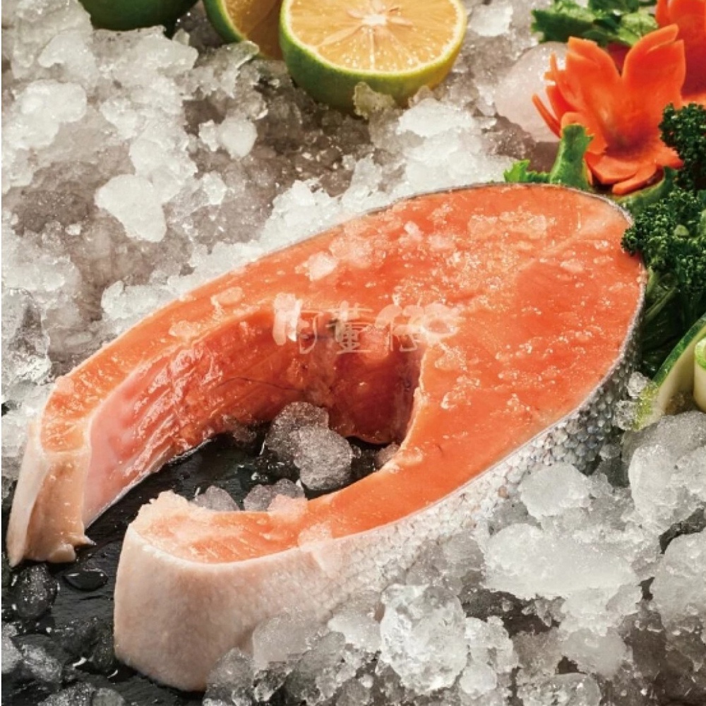 【肉董仔】嚴選頂級鮭魚切片 220g 魚片 厚切鮭魚 鮭魚 鮭魚切片 智利鮭魚 進口鮭魚 冷凍鮭魚