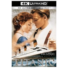【2023 上新 熱賣】藍光電影4K UHD 泰坦尼克號Titanic (1997) 雙碟裝（高碼率）盒裝6621162