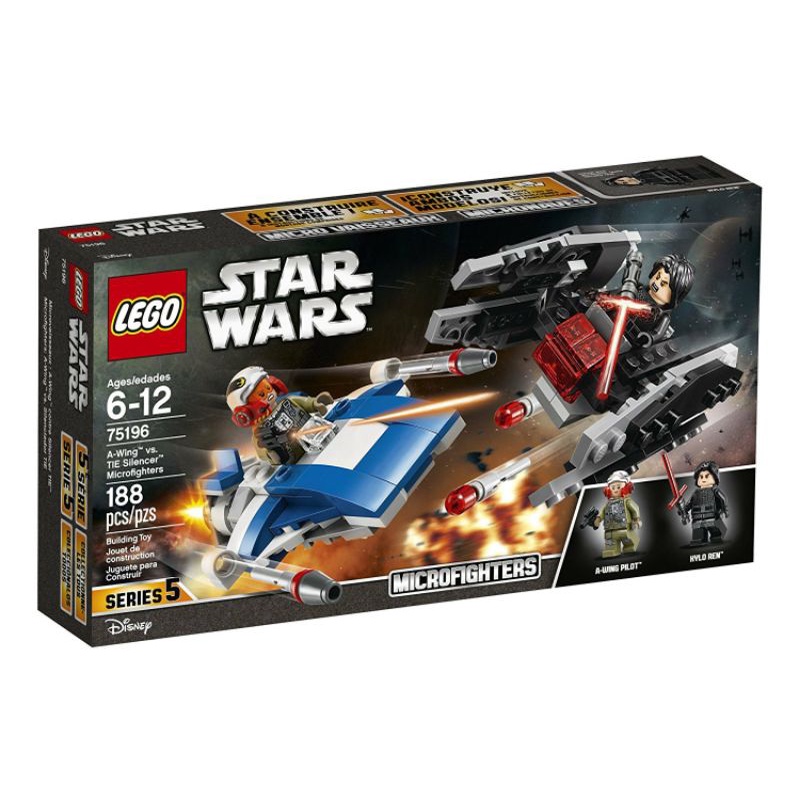 LEGO 樂高 75196 A Wing vs Tie Silencer 星球大戰 迷你戰隊對戰裝2 - 全新 - 正版