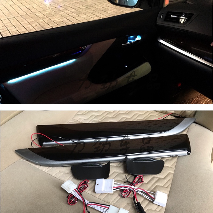 適用于阿爾法 ALPHARD VELLFIRE 30系LED氣氛燈 內門腕拉手 氛圍燈