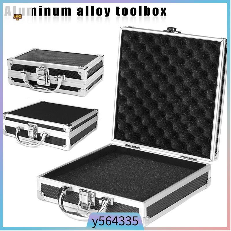 Portable Aluminium Carry Case Tool Box Storage Organizer Tra