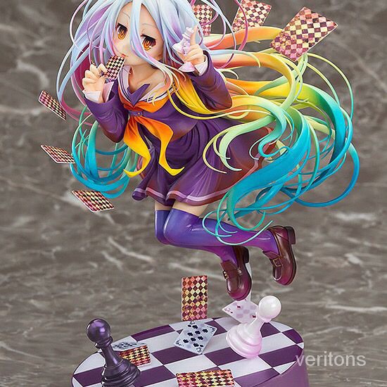 限時下殺 漫月玩具 NO GAME NO LIFE 遊戲人生 白 3代  手辦 禮品禮物模型 限定週邊 玩偶 公仔