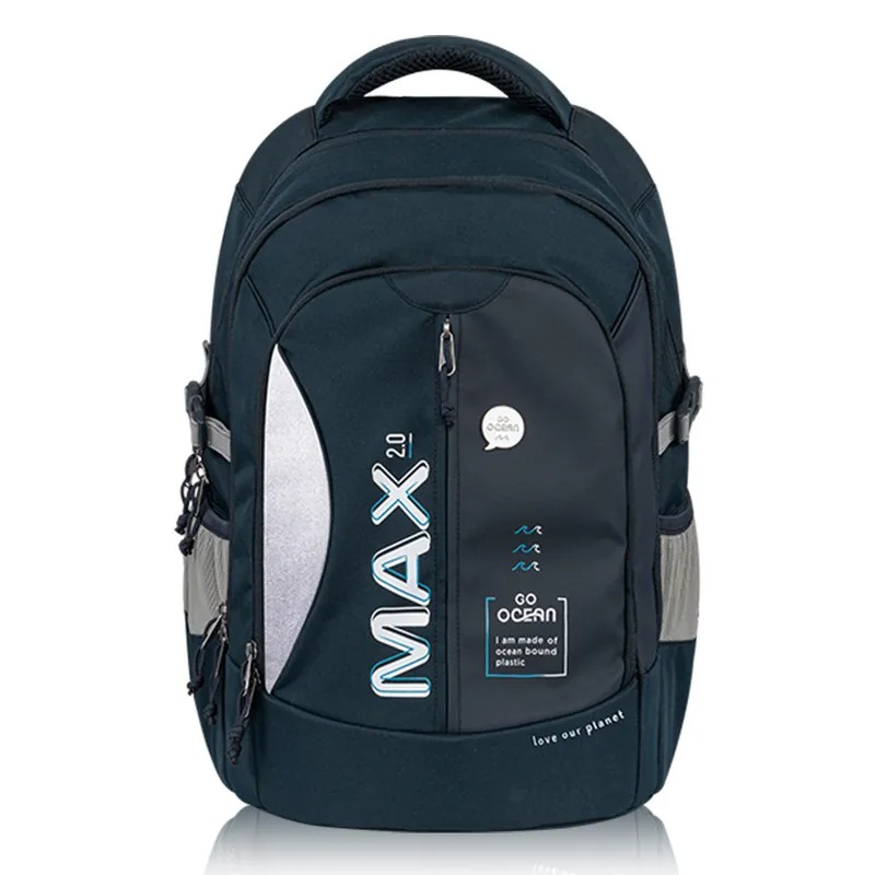 Tiger Family MAX2.0守護海洋書包 Pro 2-神秘深藍(此款適合中年級以上，建議身高約140cm以上) 墊腳石購物網