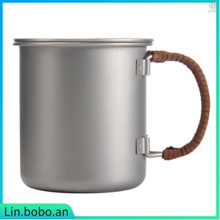 Ultralight 450ml Titanium Coffee Cup Tea Cup Water Mug with