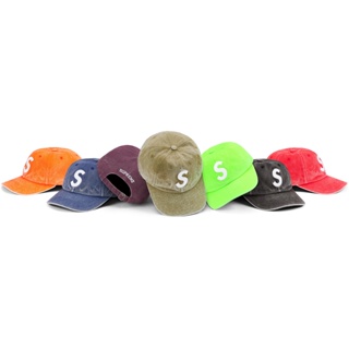 Supreme 2023 S/S 春夏 Pigment Canvas S Logo 6-Panel 六分割 帽子