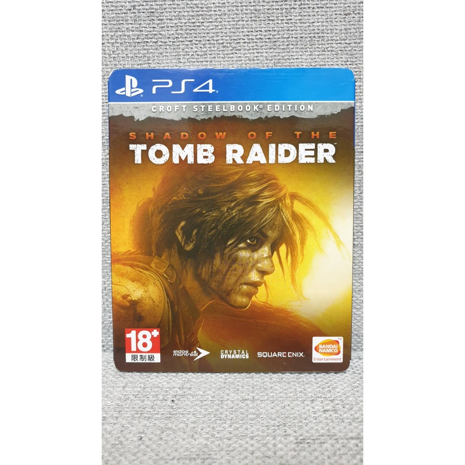 PS4 二手 古墓奇兵：暗影 Tomb raider shadow 鐵盒版