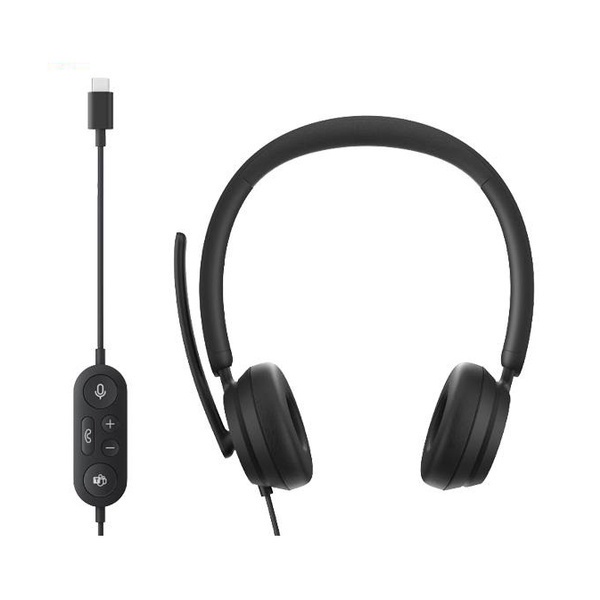 Microsoft 微軟 USB-C Headset 時尚耳機 有線耳機 耳機麥克風 貼耳式 Teams 耳機 麥克風