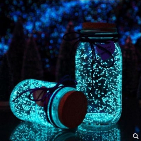 小資~裝夜光的瓶子夜光紙玻璃瓶塞子折夜光的星星飾品520顆吸管送女友