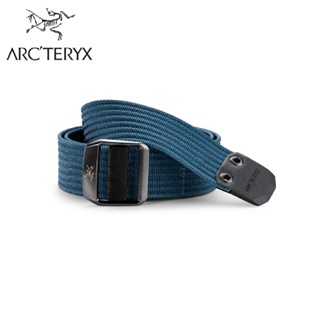 【ARC'TERYX 始祖鳥 LOGO 尼龍腰帶《寧靜綠》】X000005521/腰帶環/鋁釦帶/運動腰帶/皮帶