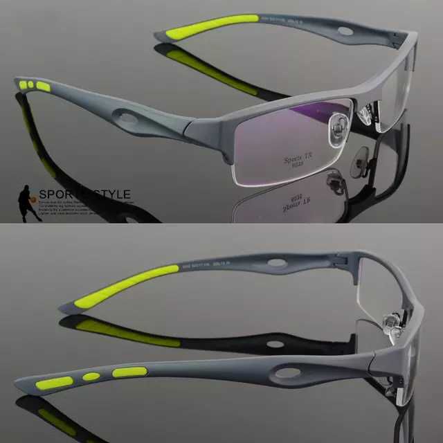 台灣熱銷促銷新款眼鏡超輕tr90運動型眼鏡框 近視眼鏡架 9超軟*硅膠防滑腳套防護眼鏡籃球4898