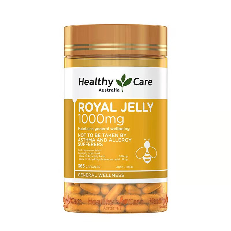 澳洲 Healthy Care Royal Jelly 1000 蜂王乳 365粒