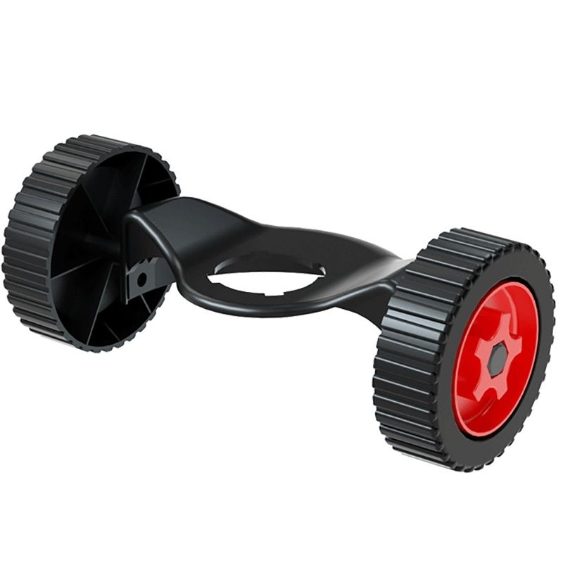 割草機平推輪草坪修復神器可拆卸鋪助輪子改裝手推式通用輪子