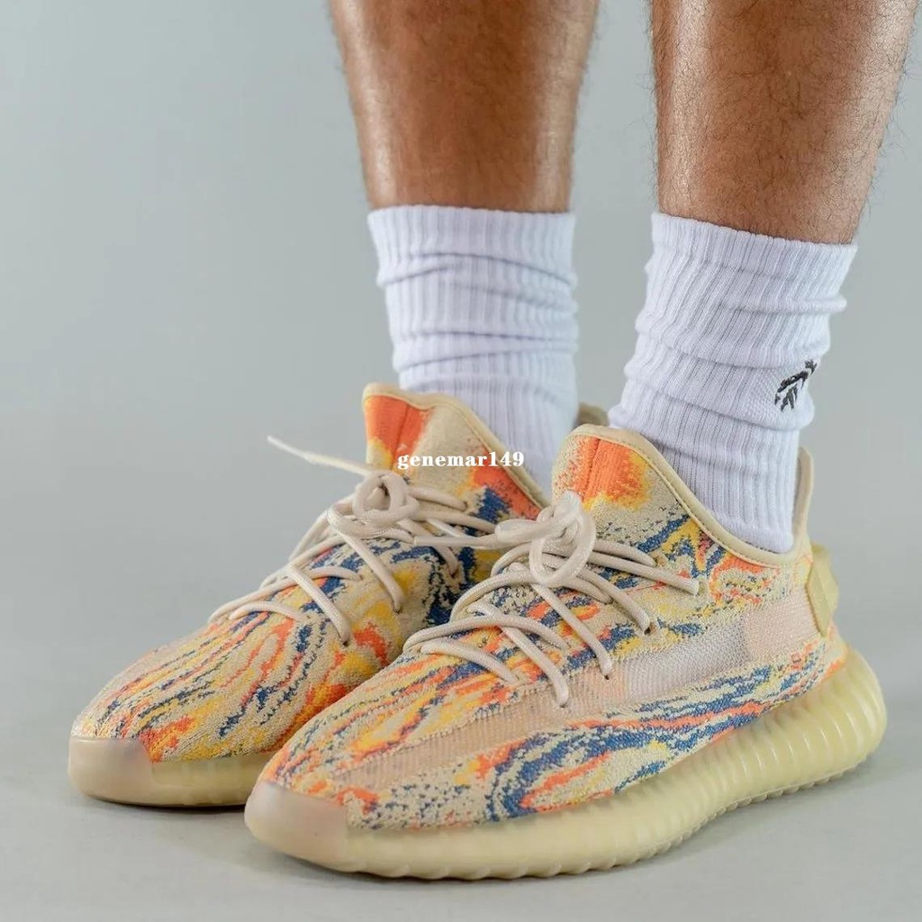 Adidas Yeezy Boost 350 V2 MX Oat 黃紮染 大理石 彩虹 休閒百搭運動鞋GW3773