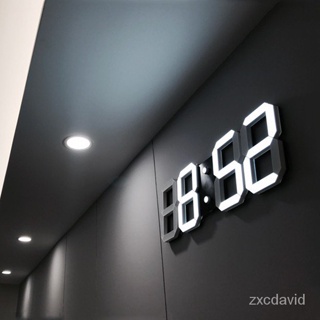 (大款) LED數字時鐘 立體電子時鐘 可壁掛 科技電子鐘 數字鐘 電子鬧鐘 掛鐘 萬年曆 3D時鐘 與當你沉睡時同款