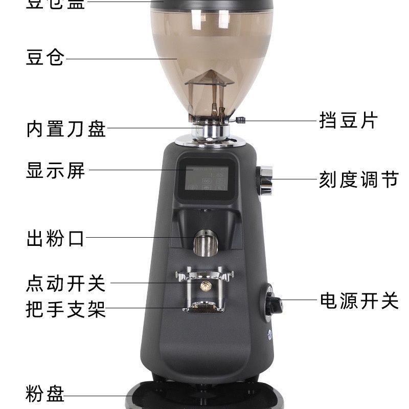 【臺灣專供】伽利略 GALILEO- Q18 意式商用全自動定量磨豆機