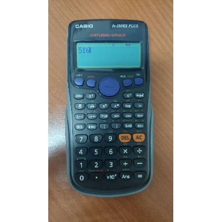 casio fx-350es plus 考試計算機