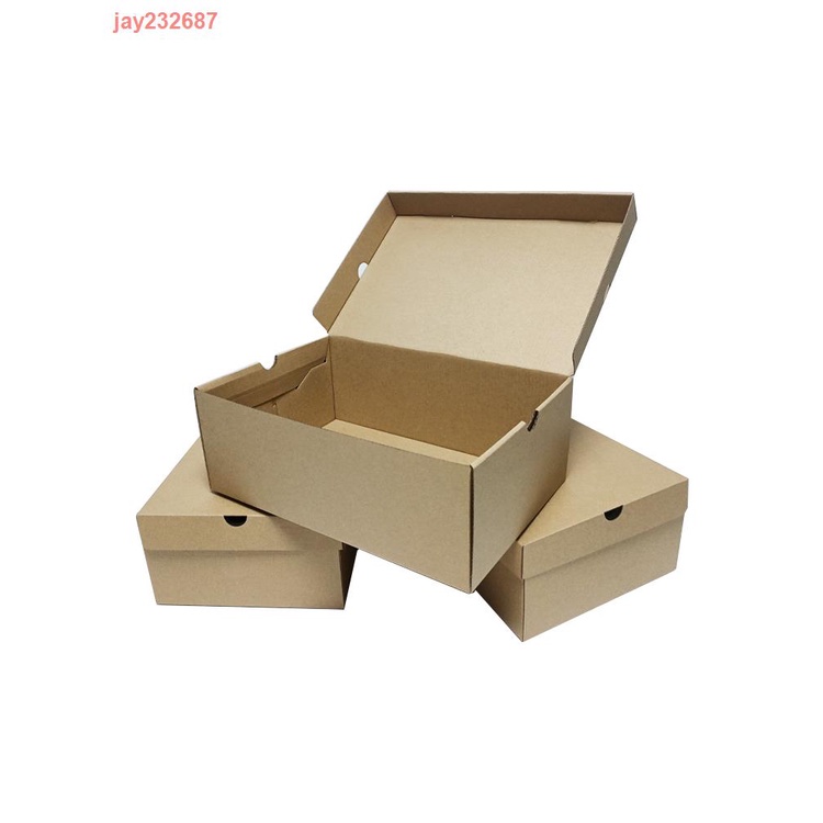 ❧✙┅美好小店  鞋盒  鞋子收納  鞋盒子  10個裝鞋盒紙盒翻蓋牛皮紙收納紙盒男女運動鞋鞋子包裝盒印刷