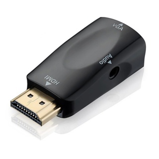 HDMI to VGA Converter Gold-plated with connector 3.5mm audio