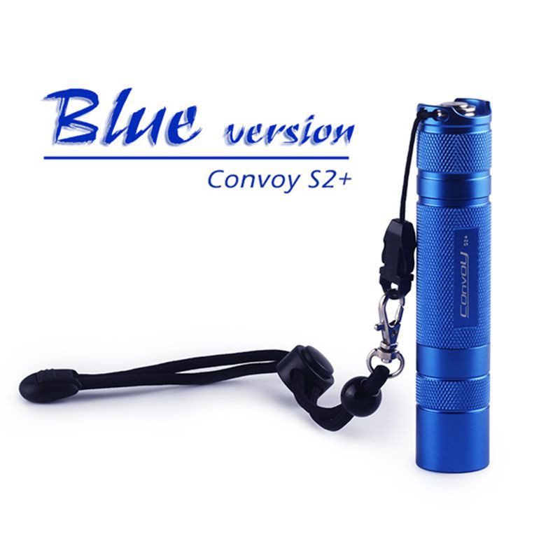 Convoy S2+Aluminum alloy 7135x8 3/5 Modes EDC MAX LM LED Lig