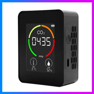 Air Quality Monitor Portable Carbon Dioxide Detector 3-in-1