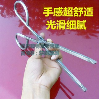 💯臺灣出貨💯✡多功能鉗子✡ 熱賣 30cm-1米長 不鏽鋼 火鉗 垃圾夾 不鏽鋼 火鉗 煤球 夾子 燒烤 夾子