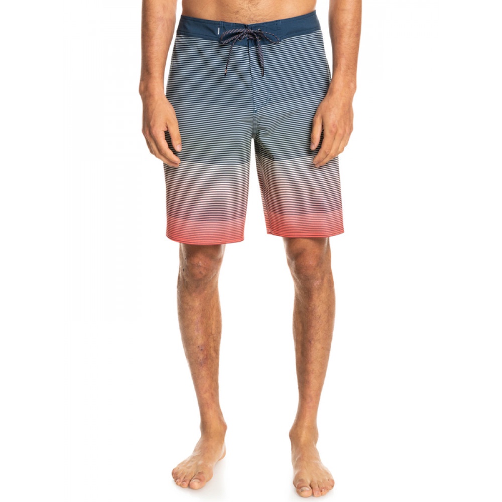 QUIKSILVER - SURFSILK MASSIVE 衝浪褲 20吋 粉紅 男泳裝 短褲
