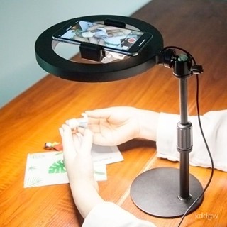 LED攝影燈補光燈桌麵小型手機拍照燈網紅直播燈錄影片打光燈道具