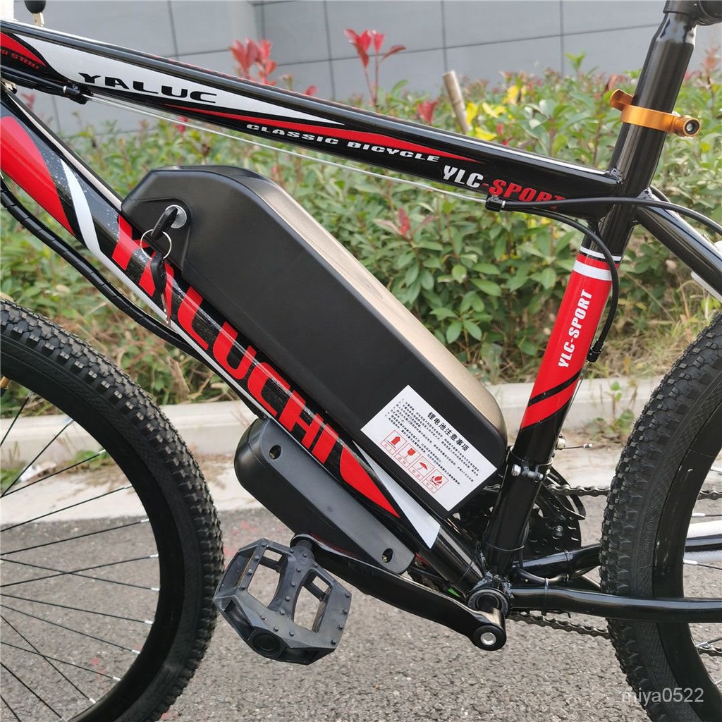 🔥新款特惠🔥26寸山地自行車鋁閤金 高碳鋼車架 時速25碼免運送打氣筒 腳踏車 助力自行車 XMZZ