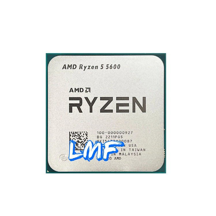 ✳【】適用批量AMD R5 5600散片AM4六核十二線程臺式