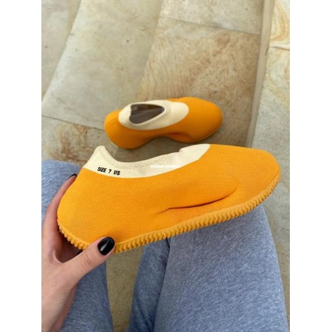 Adidas Yeezy Knit 'Sulfur' 硫磺色 黃色 跑步鞋 GW5353 休閑鞋