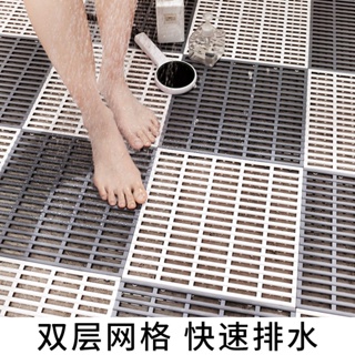 推薦新款PVC浴室防滑墊淋浴房疏水速干地墊衛浴按摩腳墊可裁剪拼接DIYxy_cnu4vmc