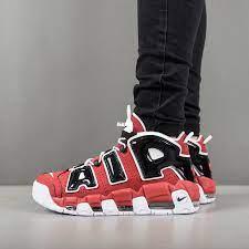 Nike Air More Uptempo 黑紅時尚百搭休閒運動鞋 921948-600男女鞋