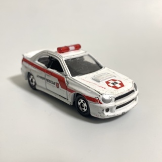 TOMICA 緊急救援隊 Subaru Impreza WRX HYPER RESCUE 救援車 救護車🚑