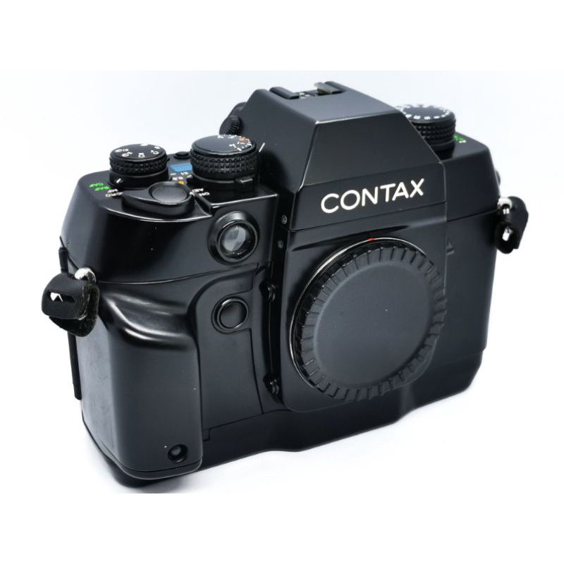 ＃200 CONTAX AX 世界唯一機背自動對焦，能裝接的鏡頭就可以自動對焦，單眼旗艦底片膠片相機 C/Y卡口 單機身
